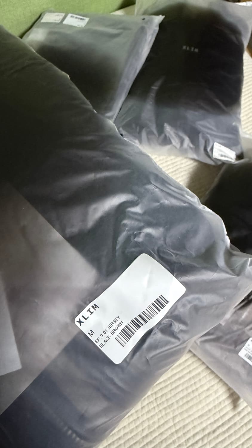[M] XLIM EP.9 01 JERSEY 블랙/브라운 상품이미지2