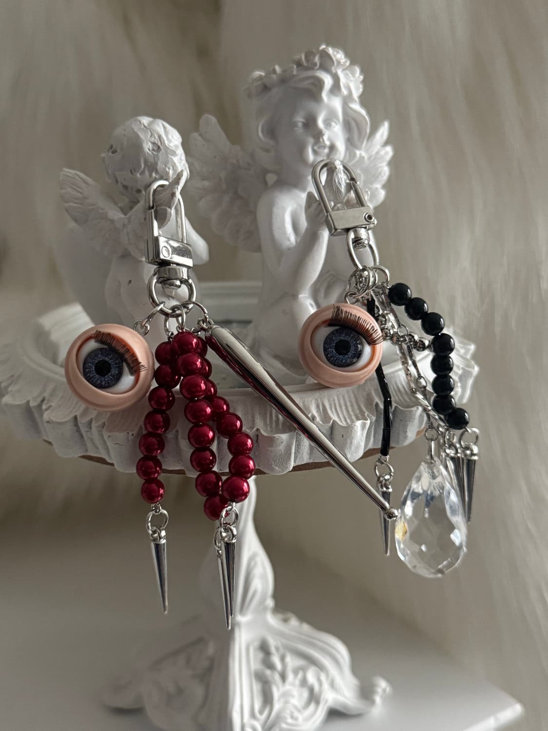 punky eye keyring red 상품이미지9