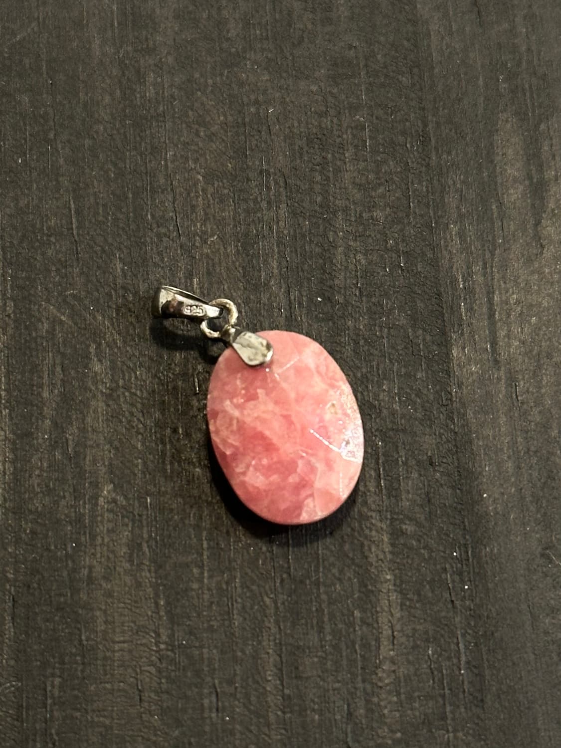Rhodochrosite 925silver pendan 상품이미지2
