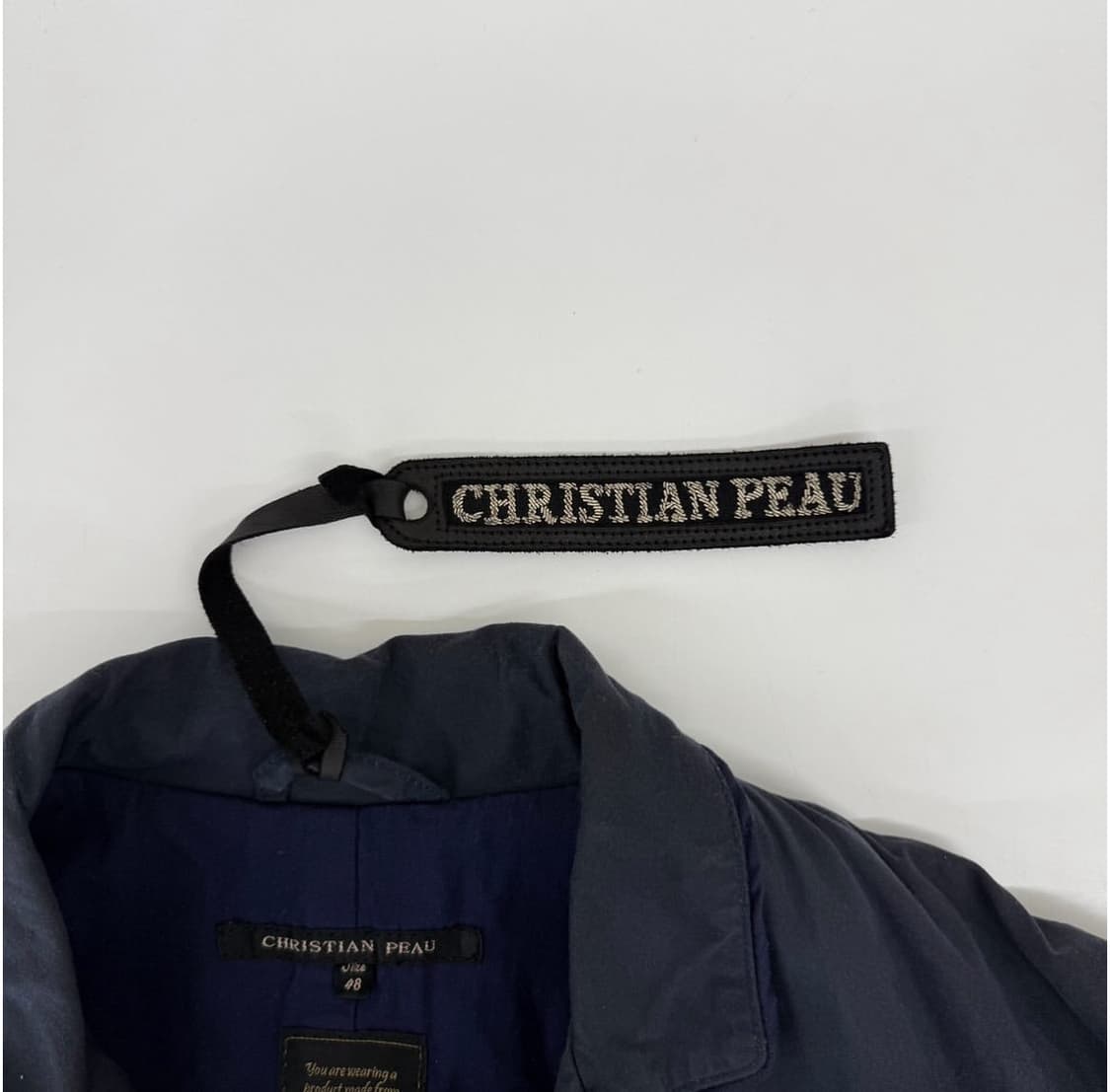 크리스찬 포 (Christian Peau) 왁스 코튼 밀리터리 자켓 상품이미지6