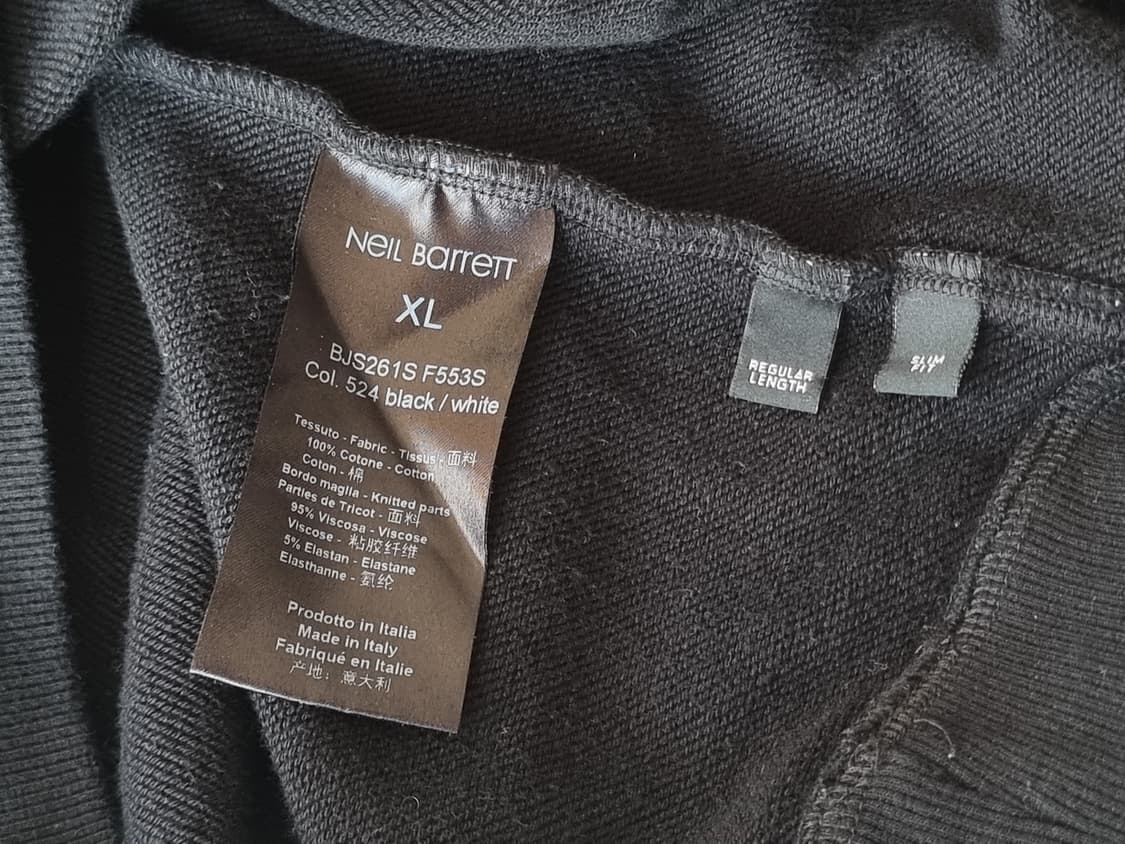 Neil Barrett 썬더볼트 페어아일 맨투맨 XL  상품이미지4