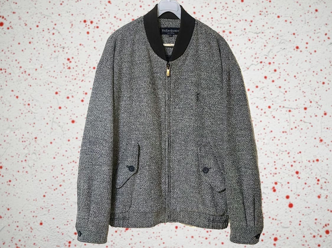 Yves Saint Laurent 90's 입생로랑 울트위드 블루종 상품이미지5