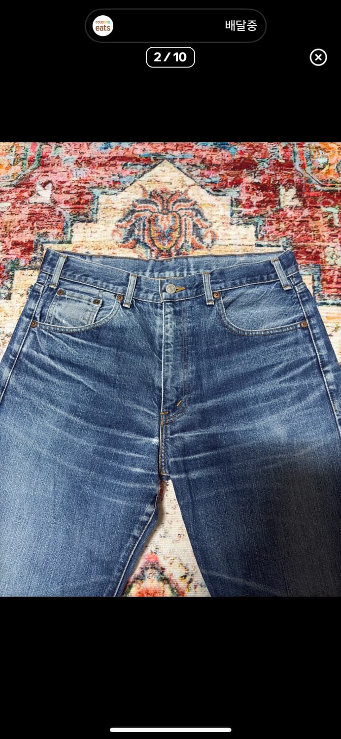 1991s 리바이스 Big E japan selvedge 502XX 상품이미지2