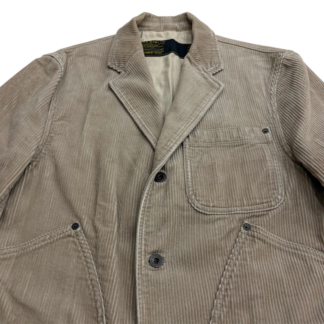 폴로 진스 랄프로렌 00s 코듀로이 블레이저 자켓 s 실측 95 m 정도 상품이미지3