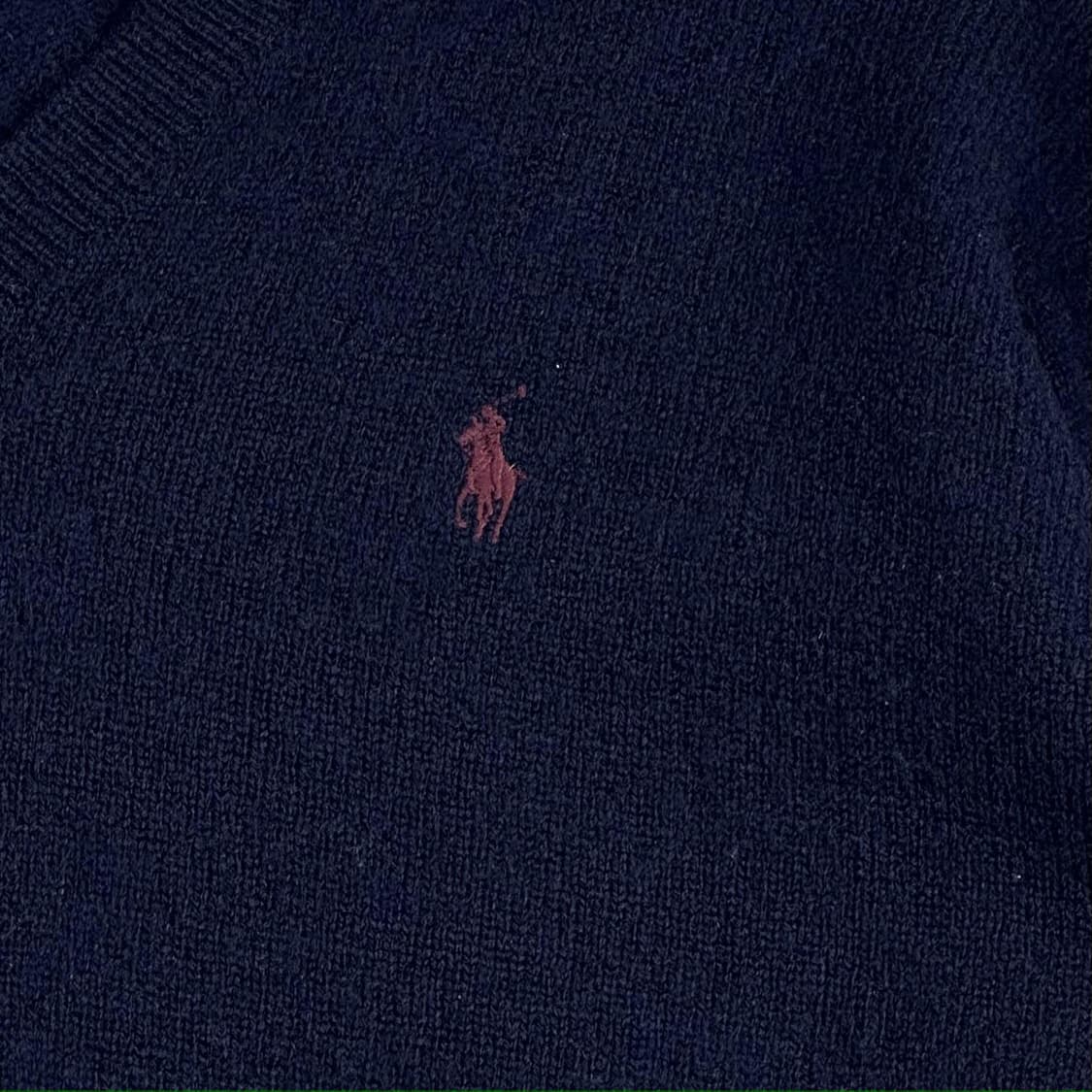 폴로 랄프로렌 포니 램스울 네이비 니트 (S 여성추천) 상품이미지3