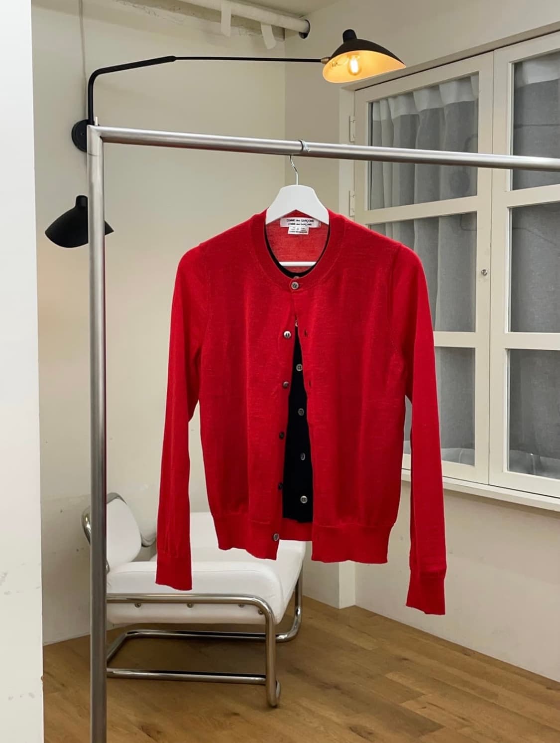 꼼데가르송 레이어드 가디건 상품이미지1