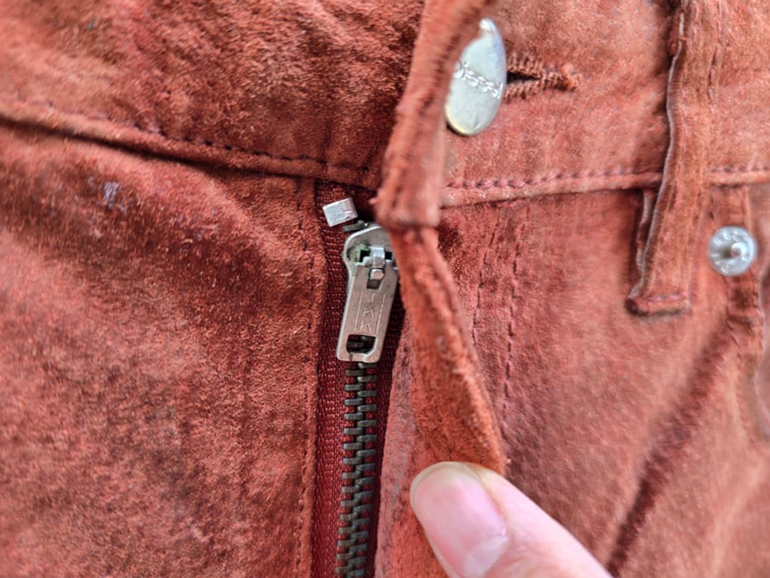 00s 디젤 가죽 팬츠 상품이미지5