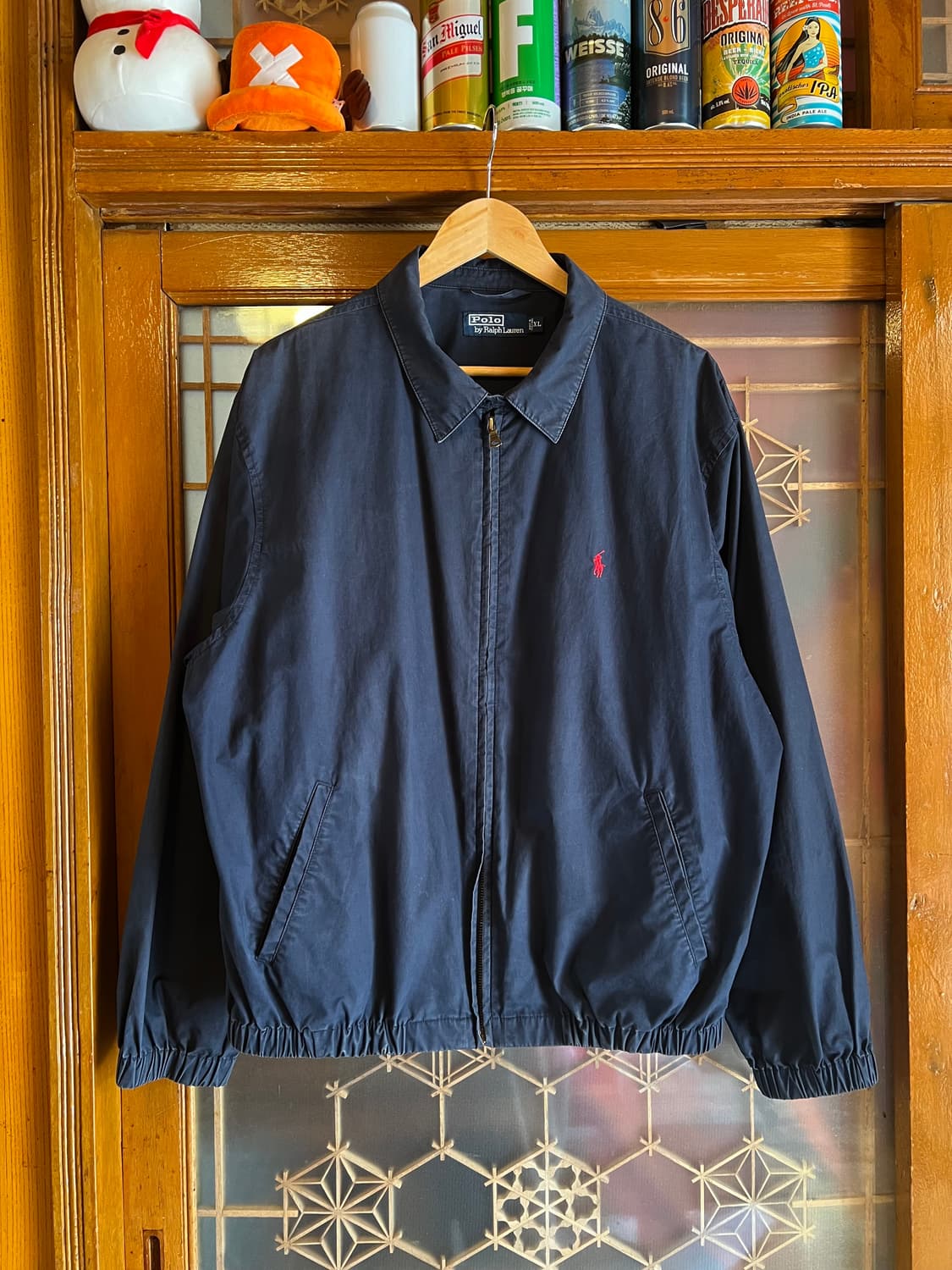 90s 폴로 랄프로렌 스윙톱 블루종 베이포트 자켓 XL 상품이미지1