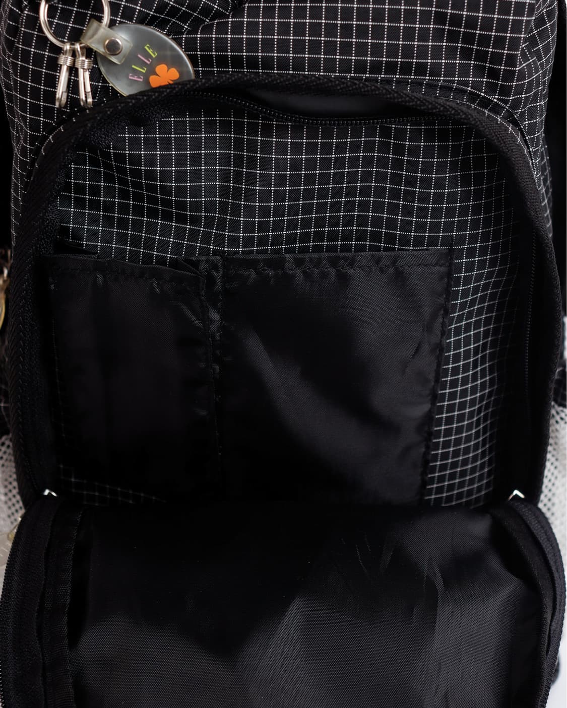 [ELLE] 그리드 패턴 데일리 백팩 상품이미지7