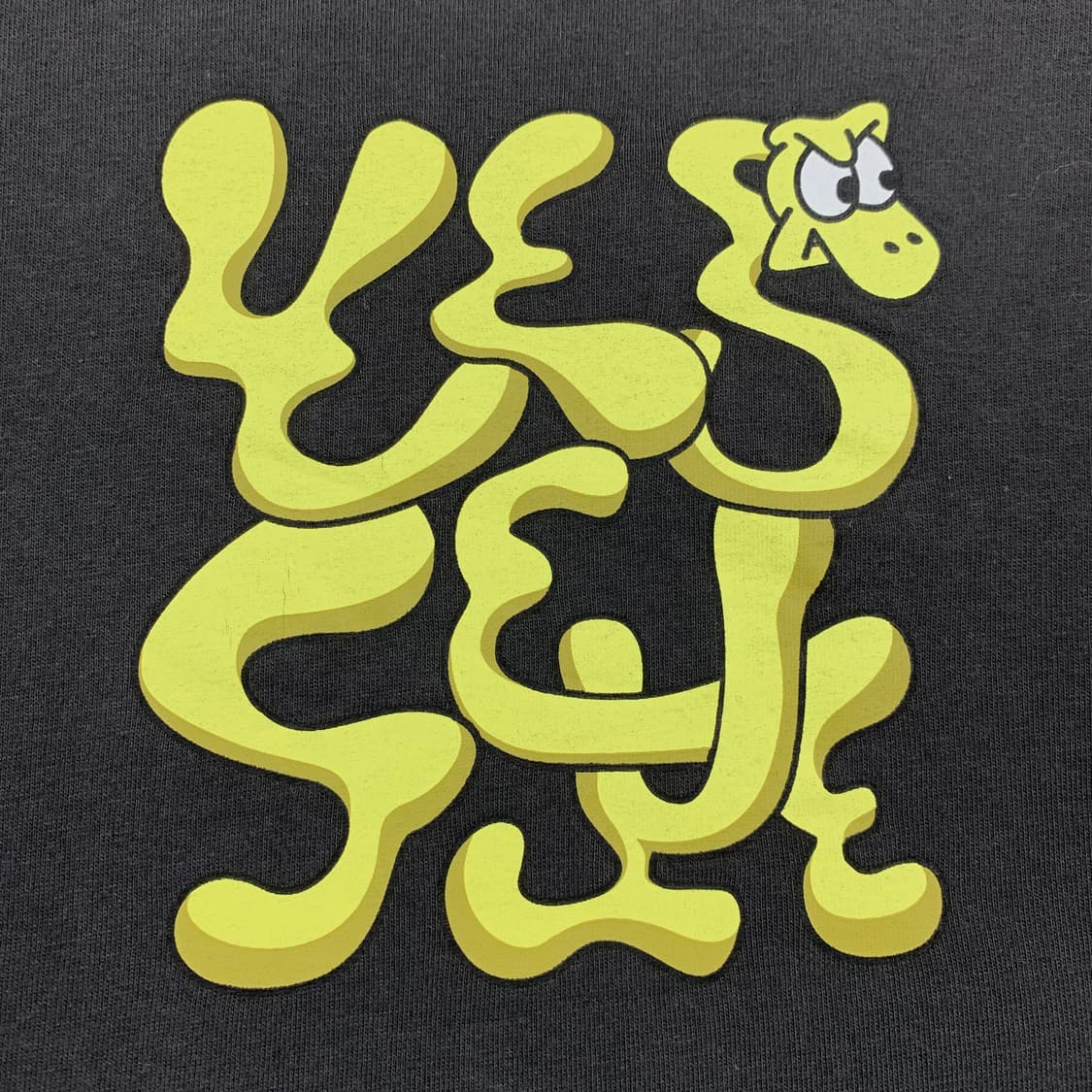 예스아이씨 빅로고 롱슬리브 티셔츠 머드  상품이미지2