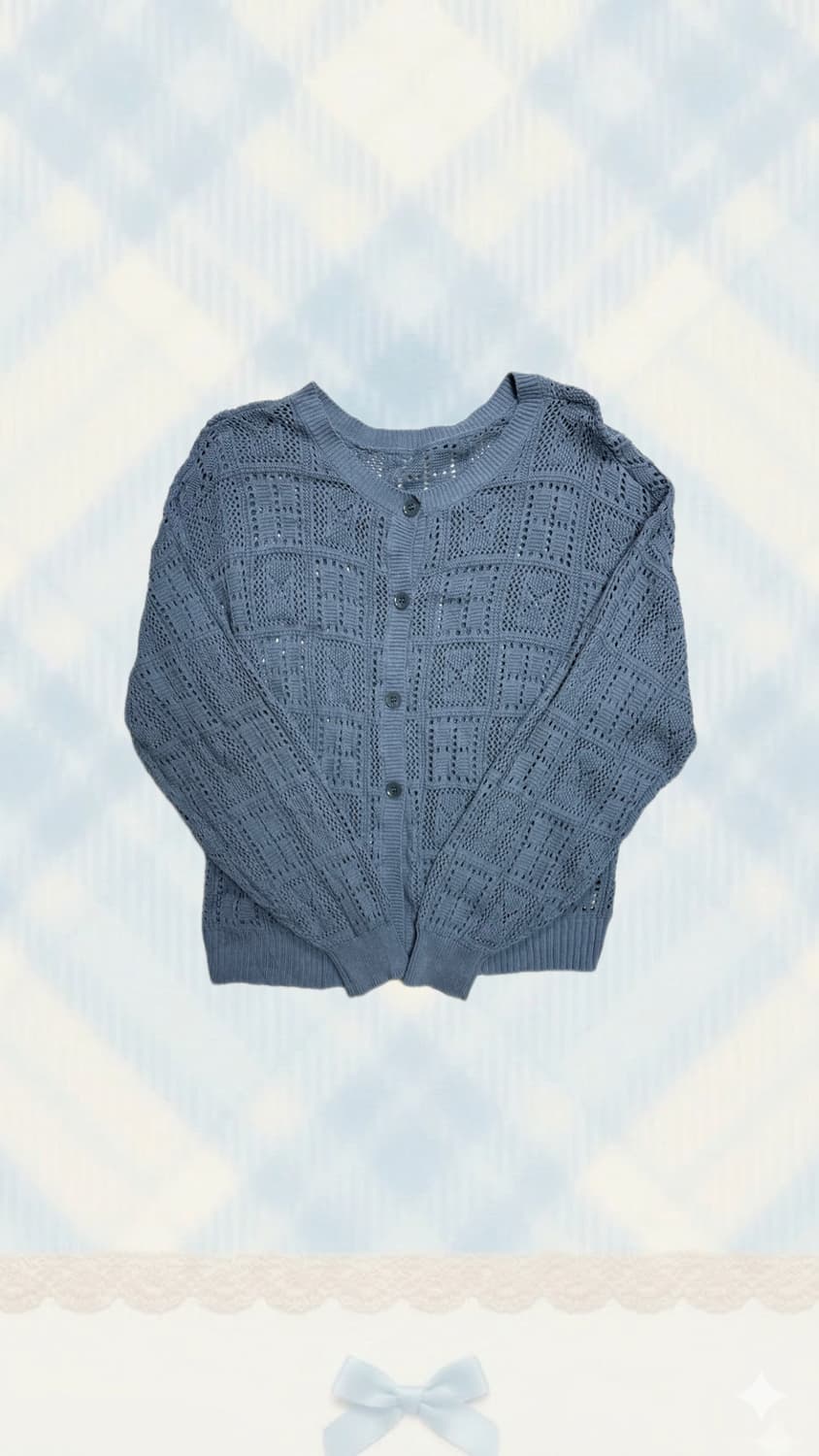 블루 너드 셋🩵 상품이미지4