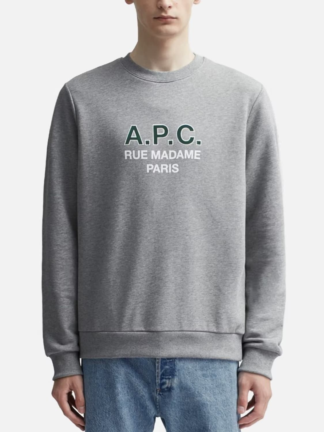 아페쎄 APC 로고 프린트 스웻 맨투맨 PN8401 상품이미지2