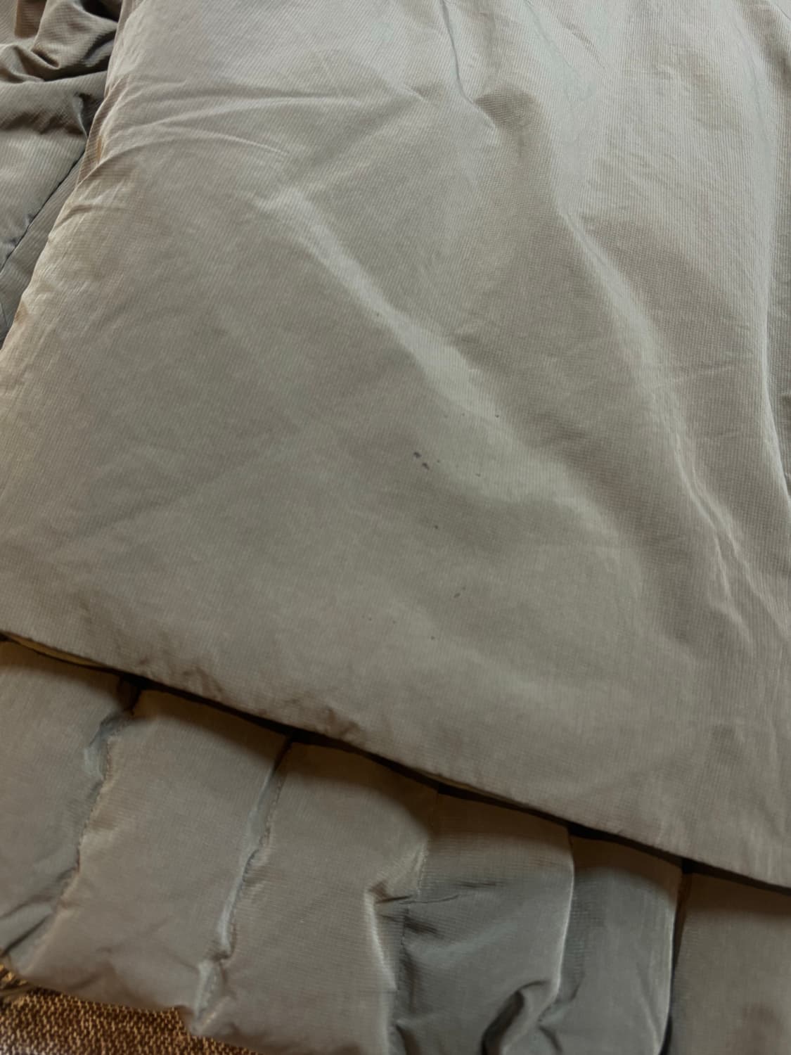 젠사이 하이넥 레이어드 덕다운 숏패딩 상품이미지10