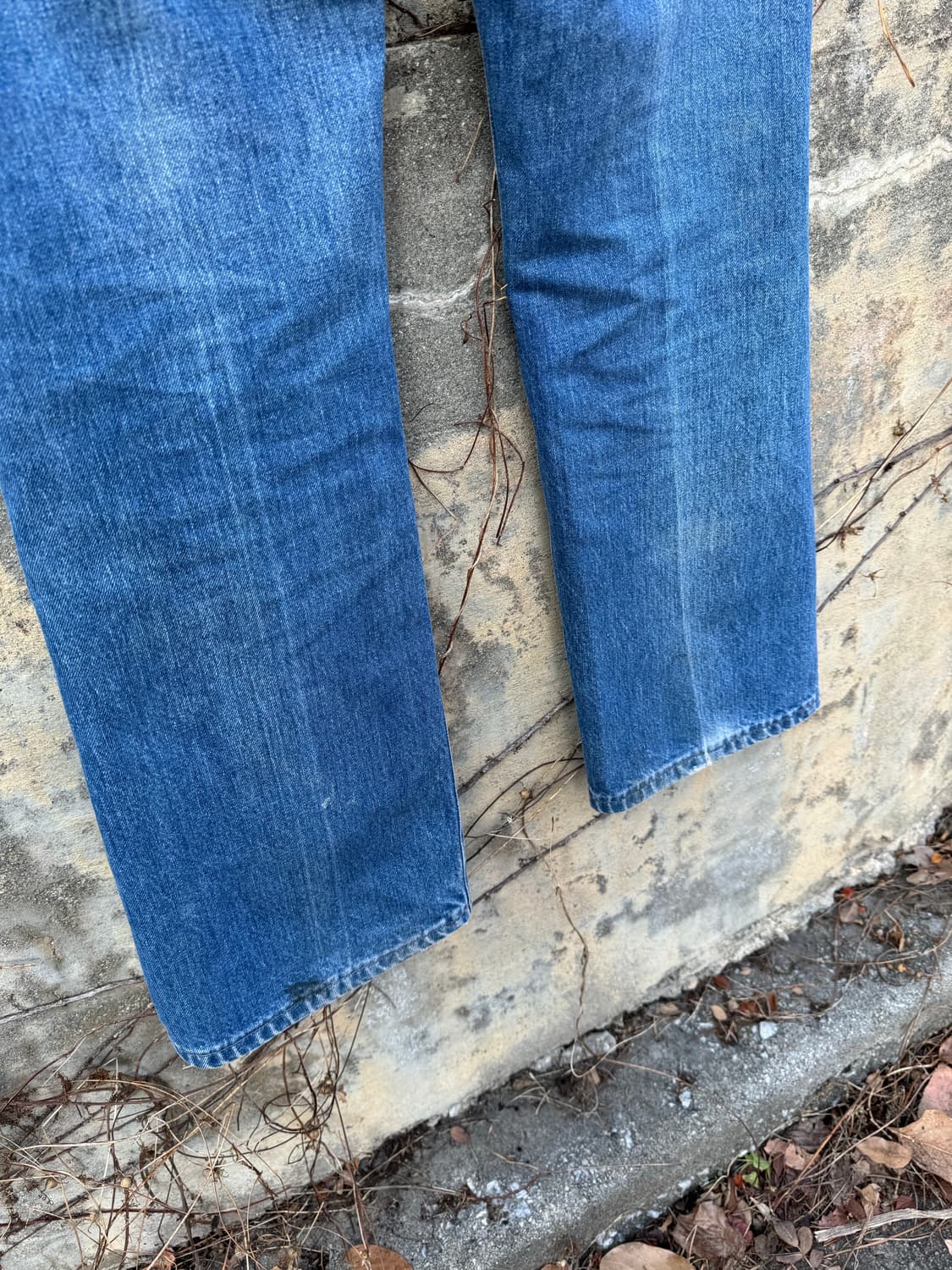 70s 리바이스 빈티지 517 66후기 논셀비지 부츠컷 데님 팬츠 상품이미지10