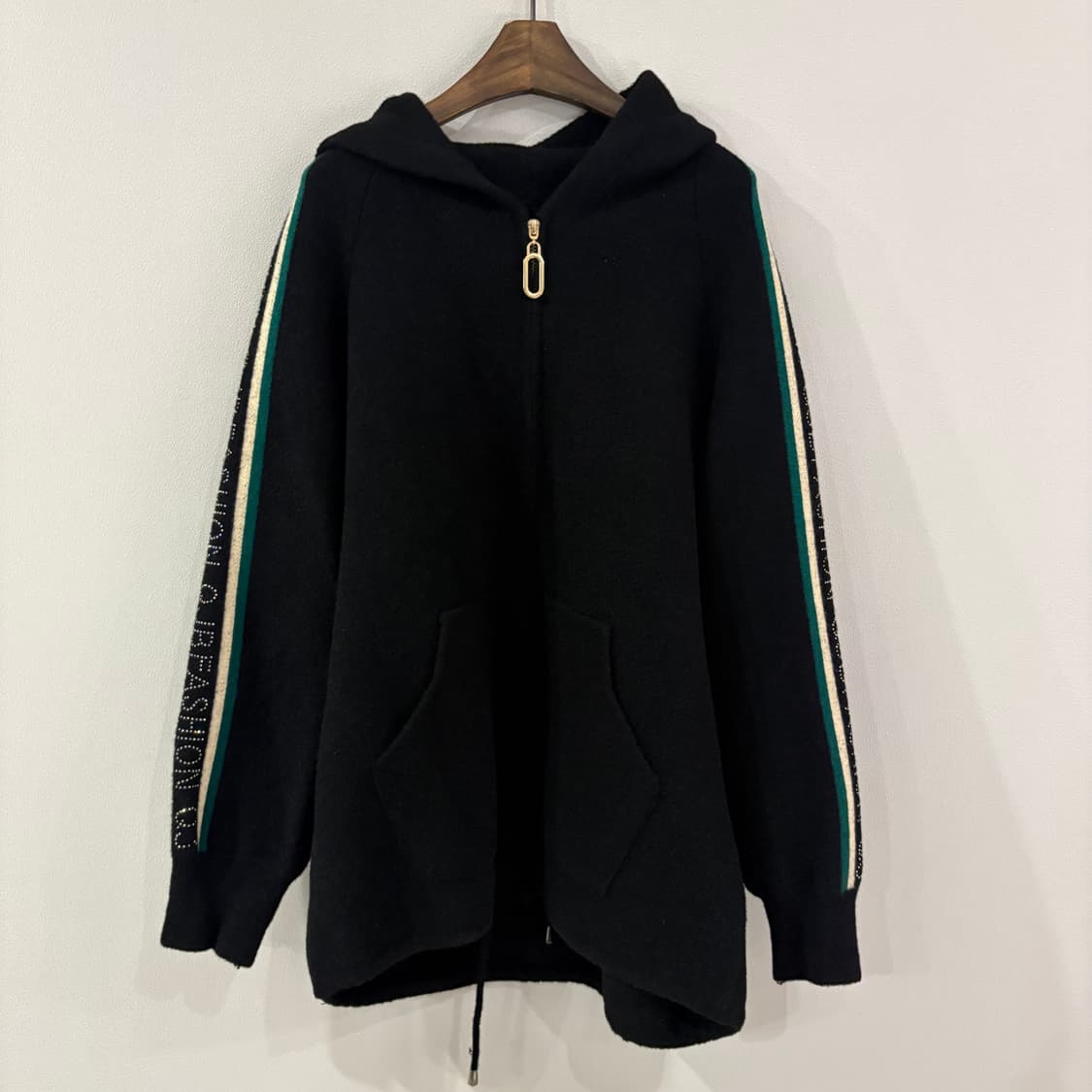 미키 후드집업 블랙 상품이미지1