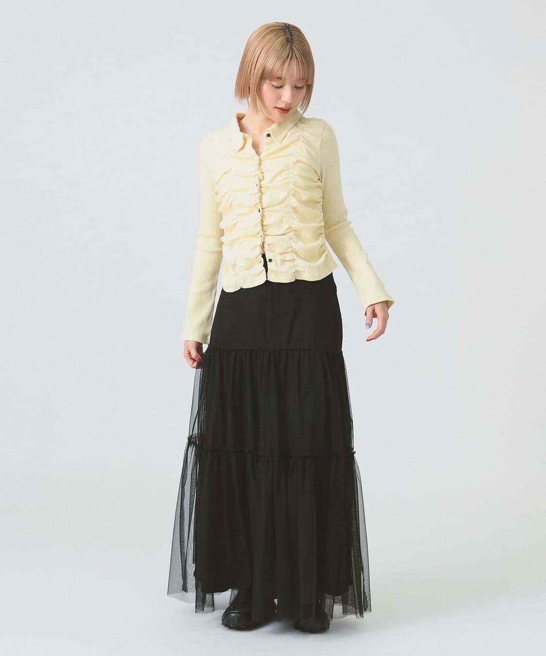 레이빔즈 튤 스커트 상품이미지1