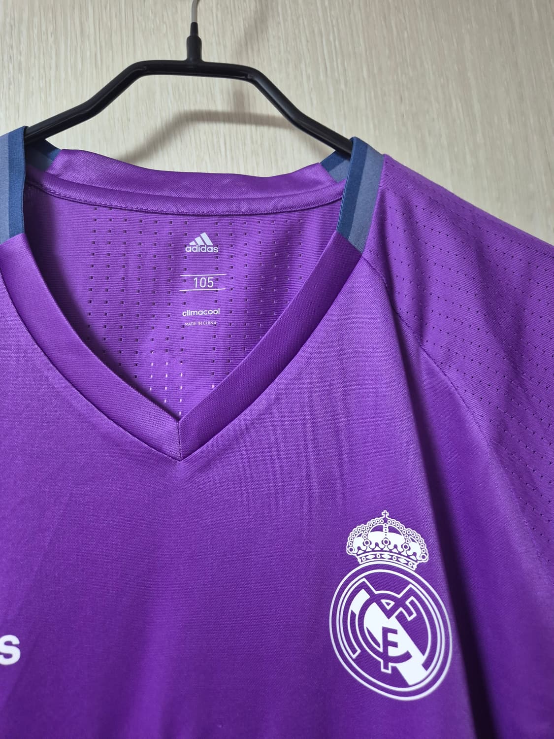 아디다스 16-17 레알마드리드 반팔 져지 트레이닝 탑 105 상품이미지3