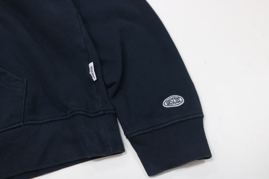 DISCUS 디스커스 애슬레틱 헤비웨이트 USA 코튼 네이비 후드티셔츠 상품이미지5