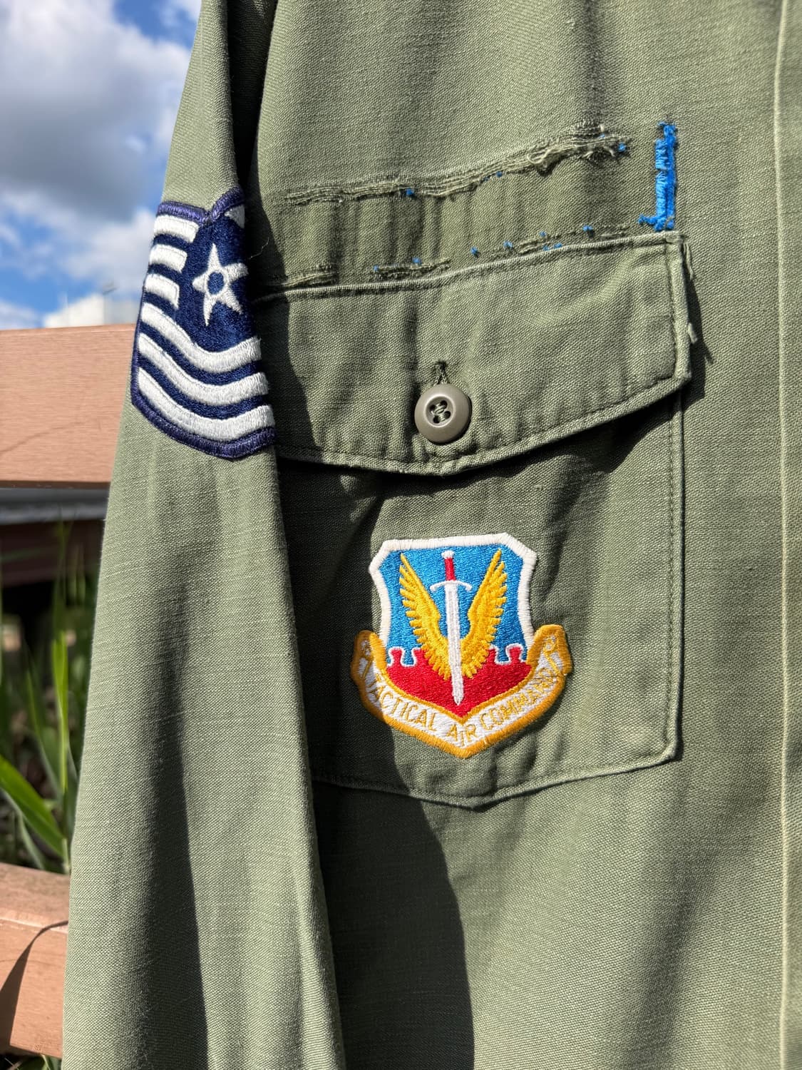 70s USAF TAC Master Sergeant OG-107 상품이미지4