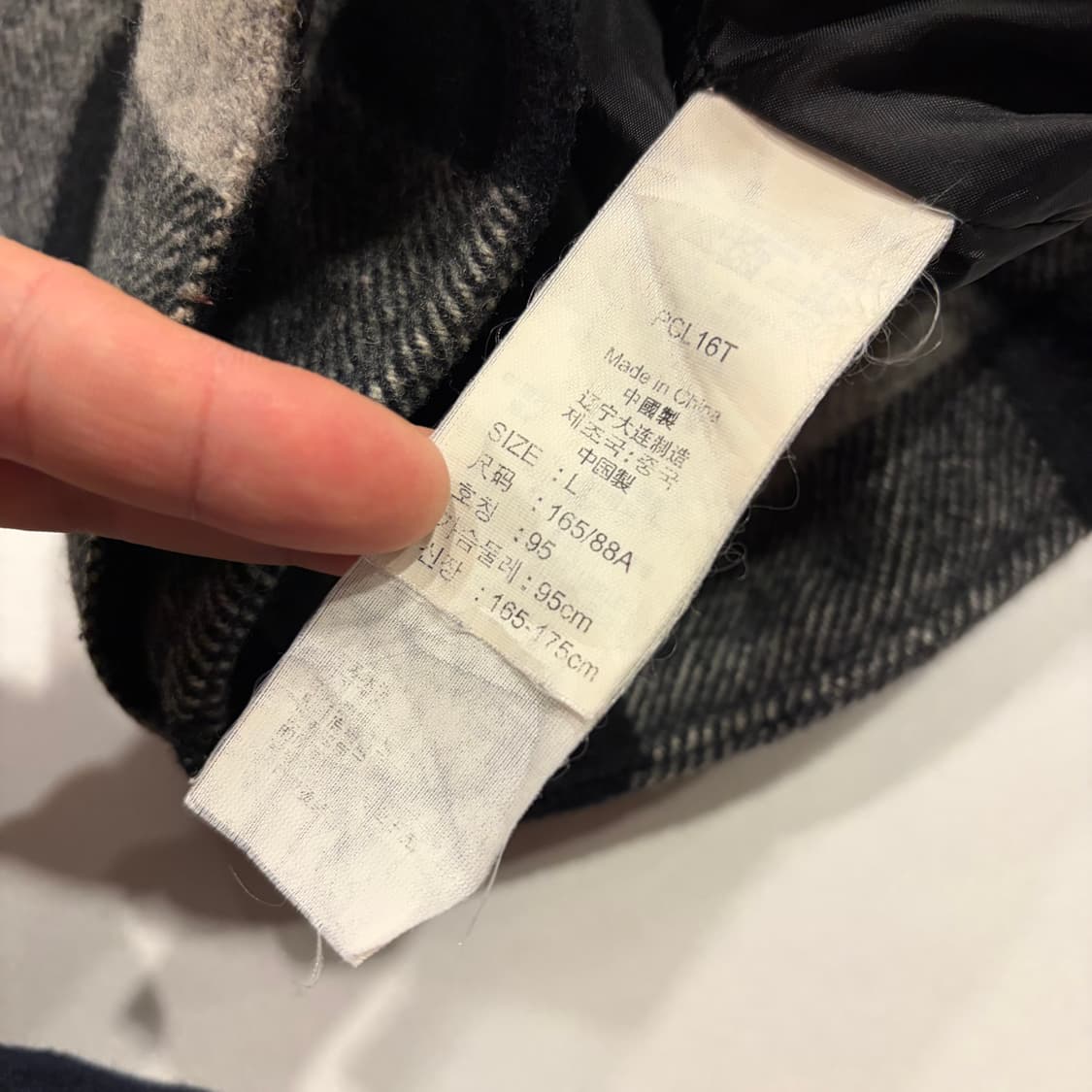 [L] 리바이스 우먼 체크 라이더 벨티드 자켓 C385 상품이미지8