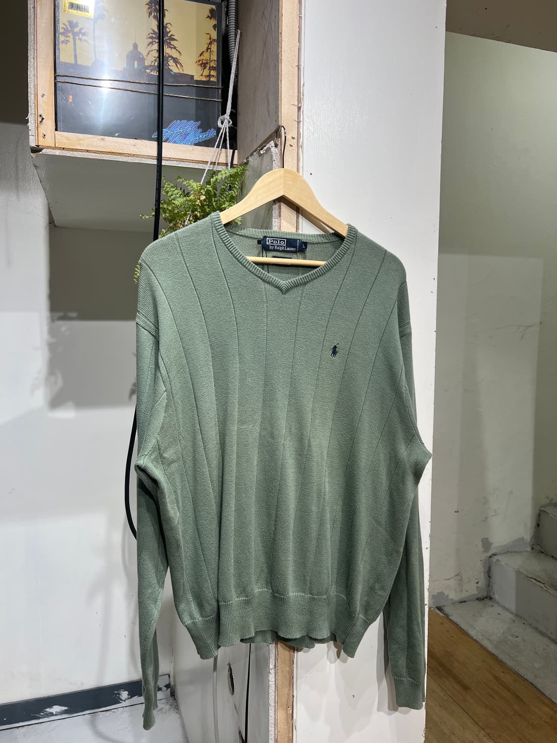 폴로 랄프로렌 브이넥 니트 상품이미지2