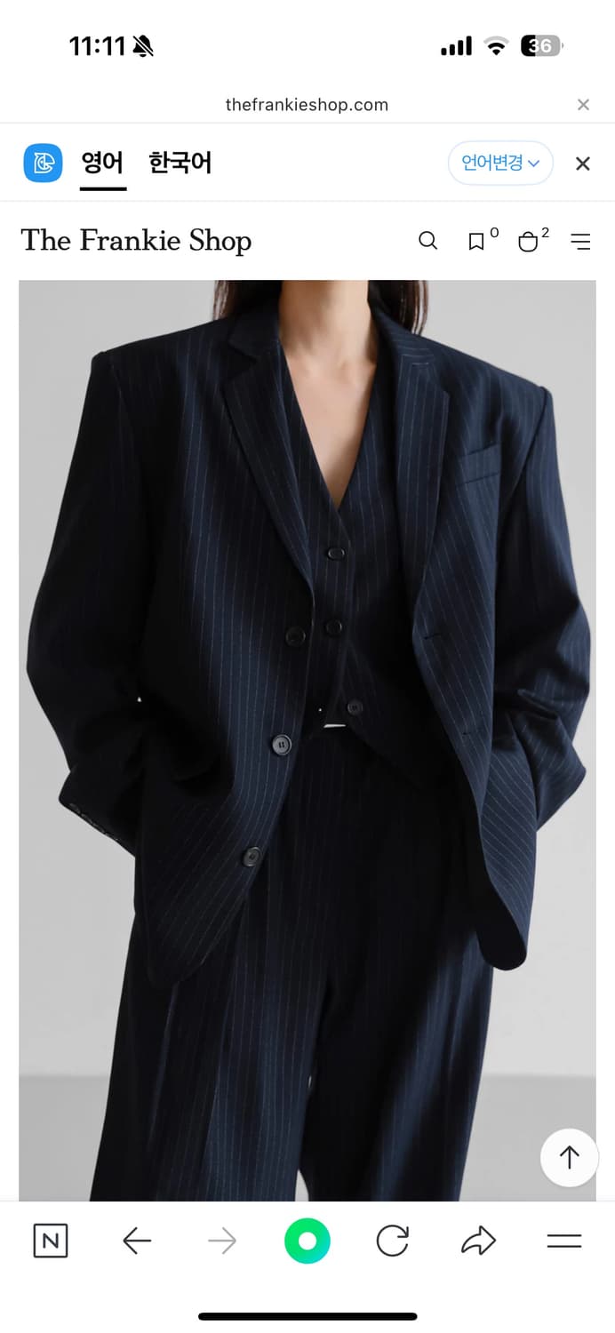 더프랭키샵 tancy 수트 셋업 상품이미지4