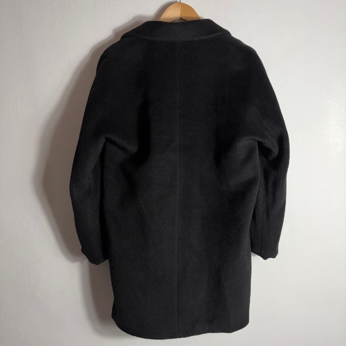 한섬)SYSTEM 시스템 블랙 더블 버튼 코트(Free) 상품이미지3