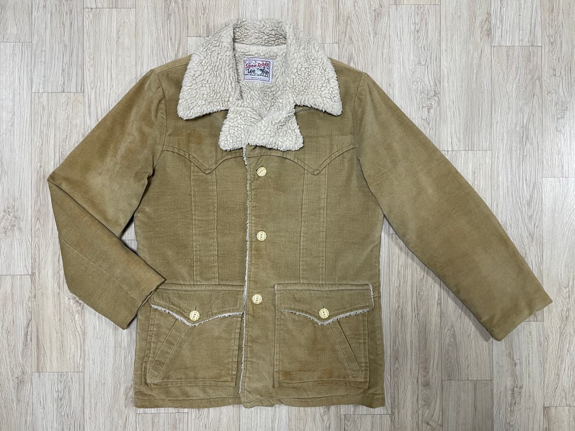 100) 80s Lee 웨스턴 코듀로이 양털코트(미제)RRL&LVC&폴로 상품이미지1