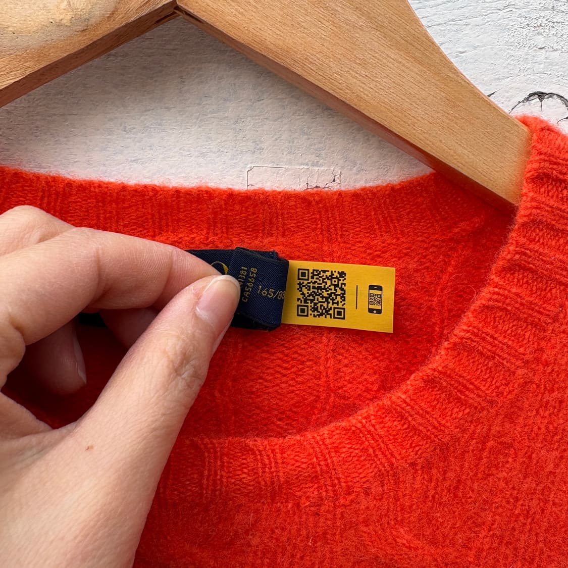 Polo 폴로 울 캐시미어 케이블 꽈배기 니트 상품이미지4