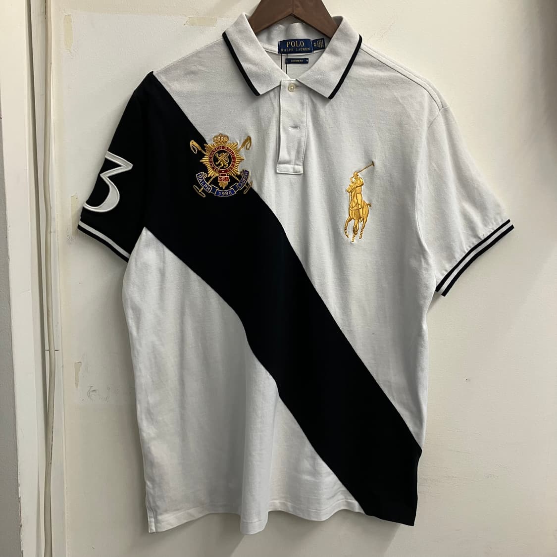 N293 폴로 빅포니 블랙와치 카라 반팔 pk 블랙워치 상품이미지1