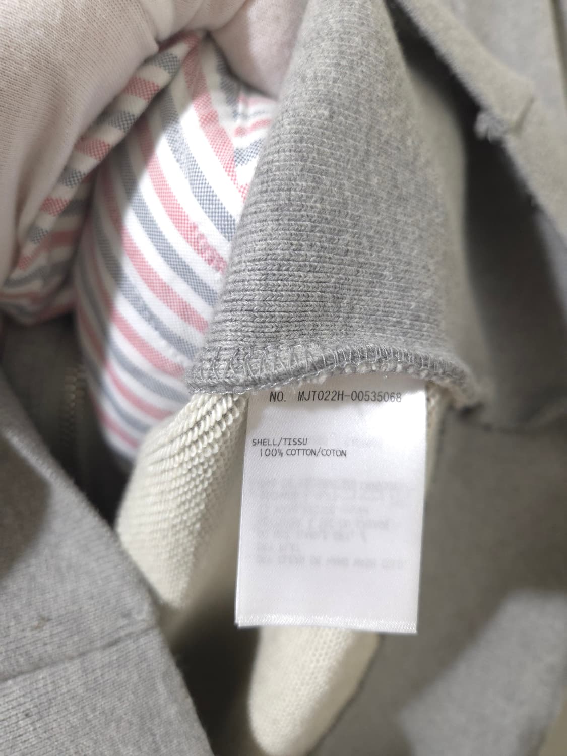 [3, 새상품] 톰브라운 사선완장 후드집업  상품이미지9