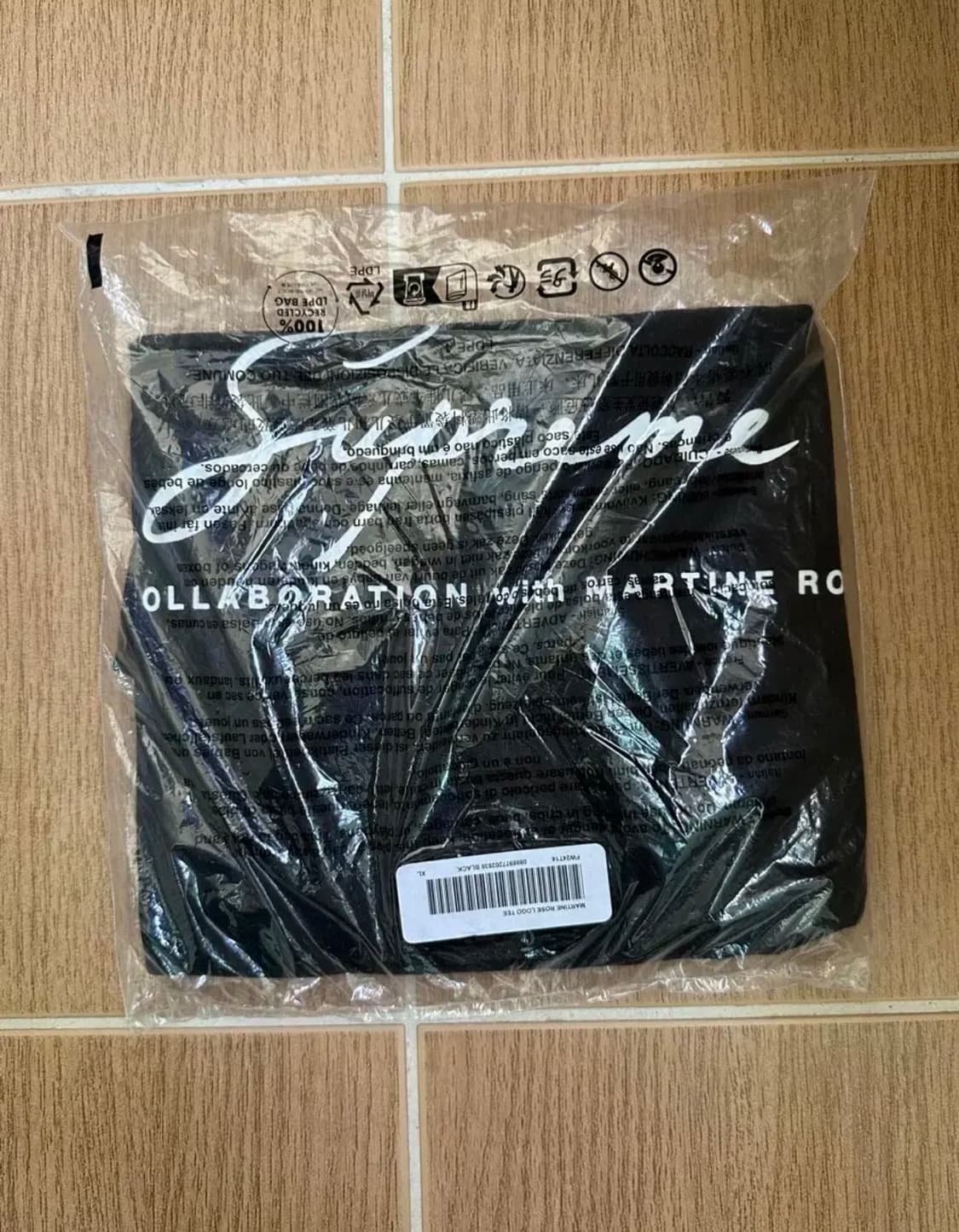 [XL]슈프림 마틴로즈 반팔 블랙 상품이미지2