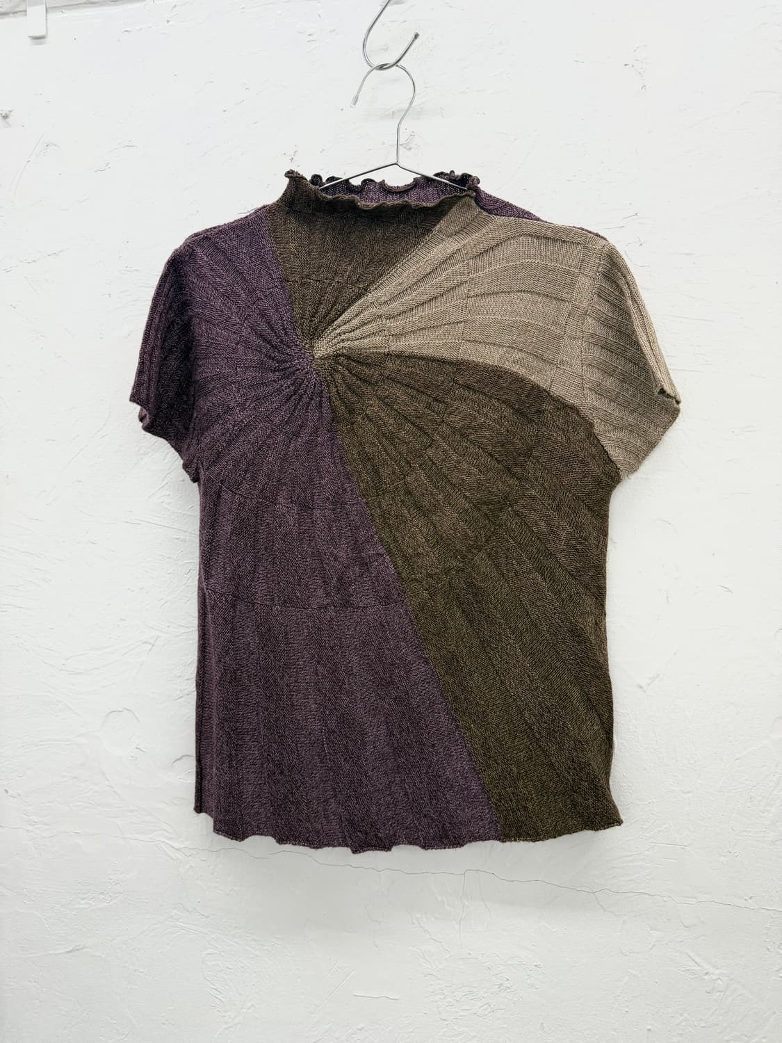 dolce mara 컬러드 니트 탑 상품이미지1