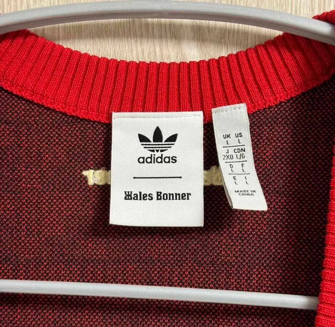 Wales Bonner X Adidas 니트 베스트 L 상품이미지4