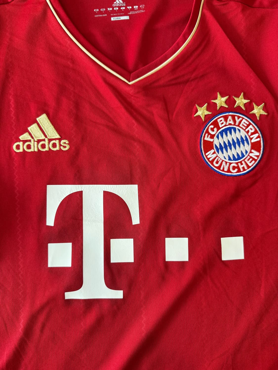 [L/105]12-13 바이에른 뮌헨 홈 뮐러 유니폼 V13554 상품이미지4