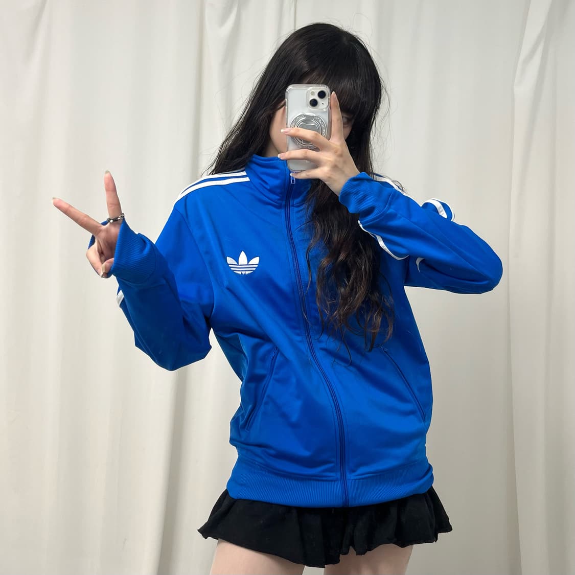 Adidas blue Firebird jersey 상품이미지2
