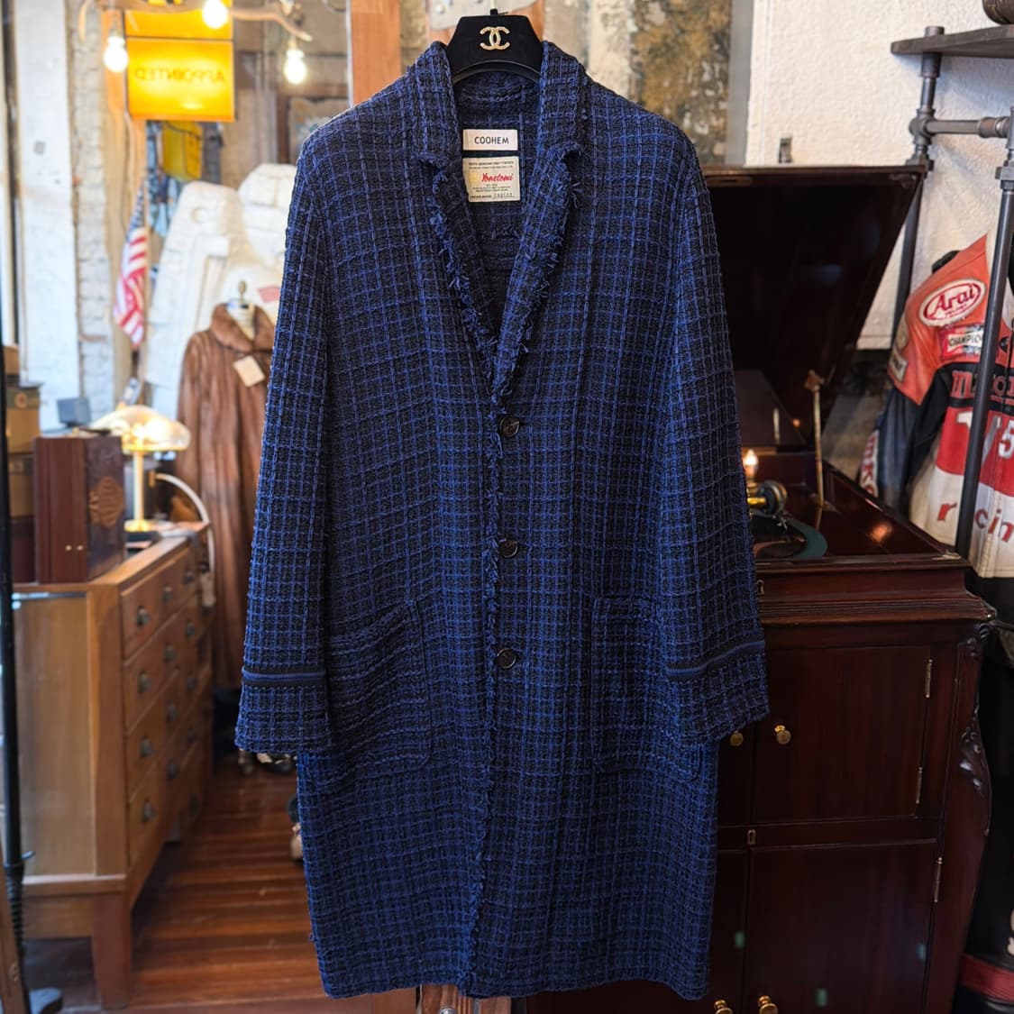 코헨 요네토미 트위드 코트자켓 상품이미지4