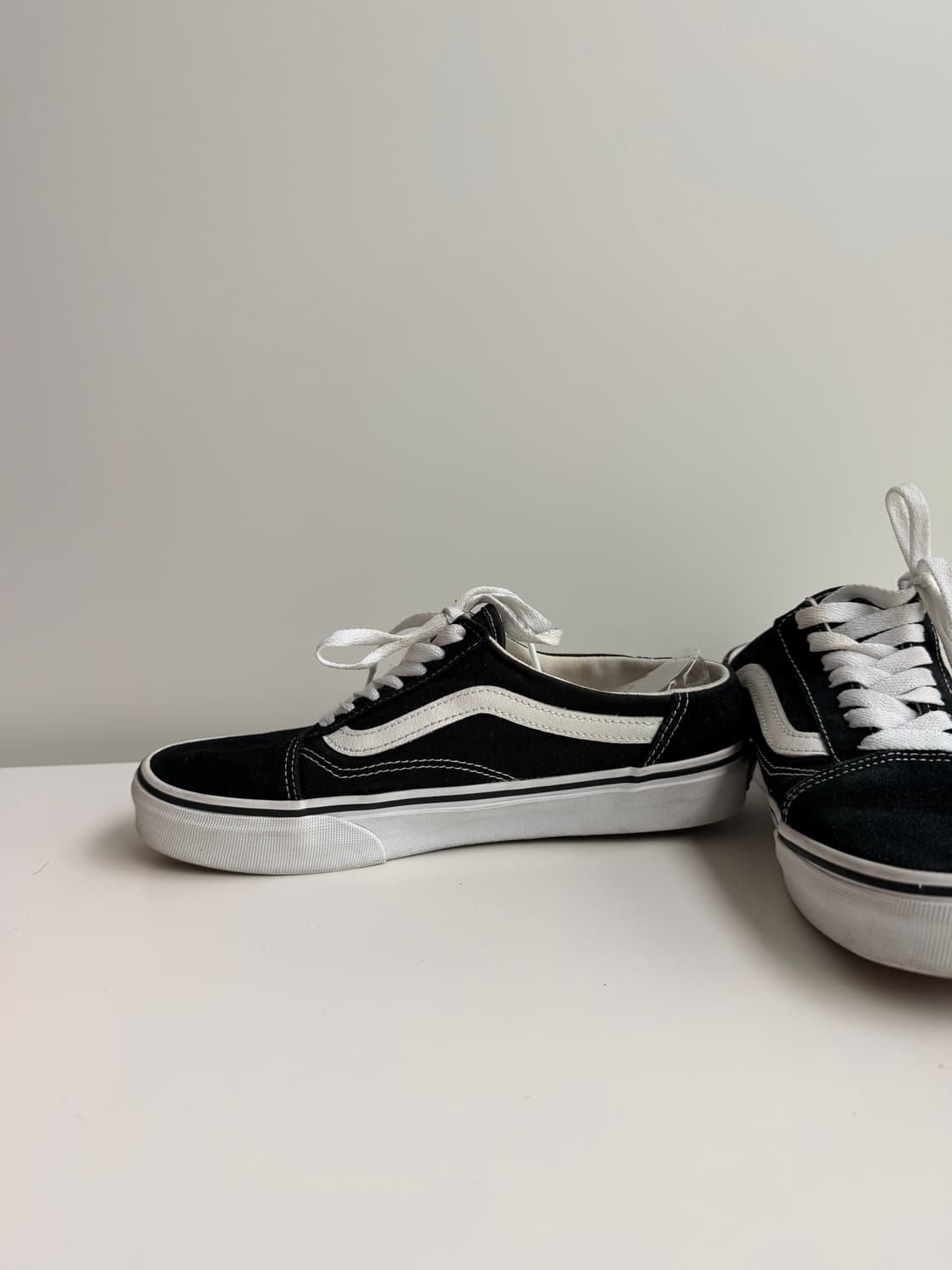 Vans Old Skool 블랙 스니커즈 250 (남여공용) 상품이미지5