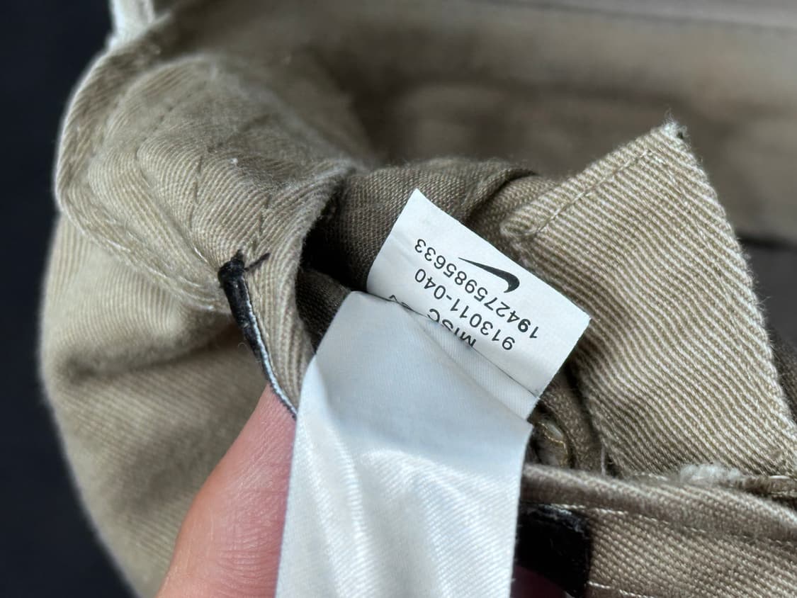 Nike 헤리티지 86 스우시 로고 스트랩백 캡 브라운 상품이미지6