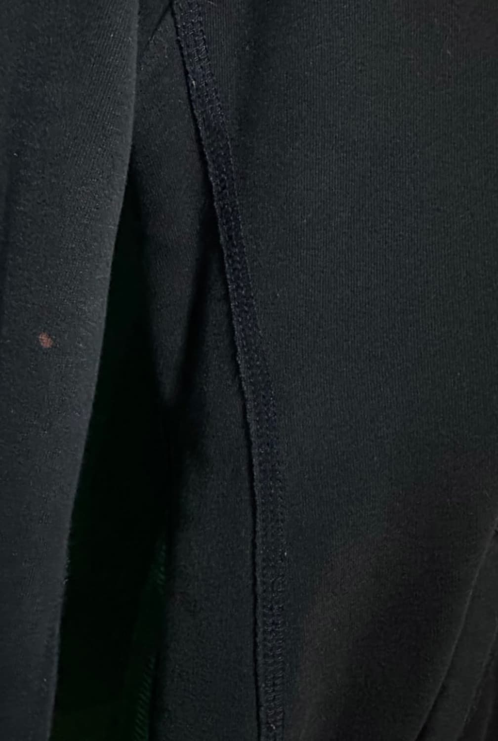 아베크롬비 슬림핏 털 후드집업 울프죠 네이비 상품이미지3