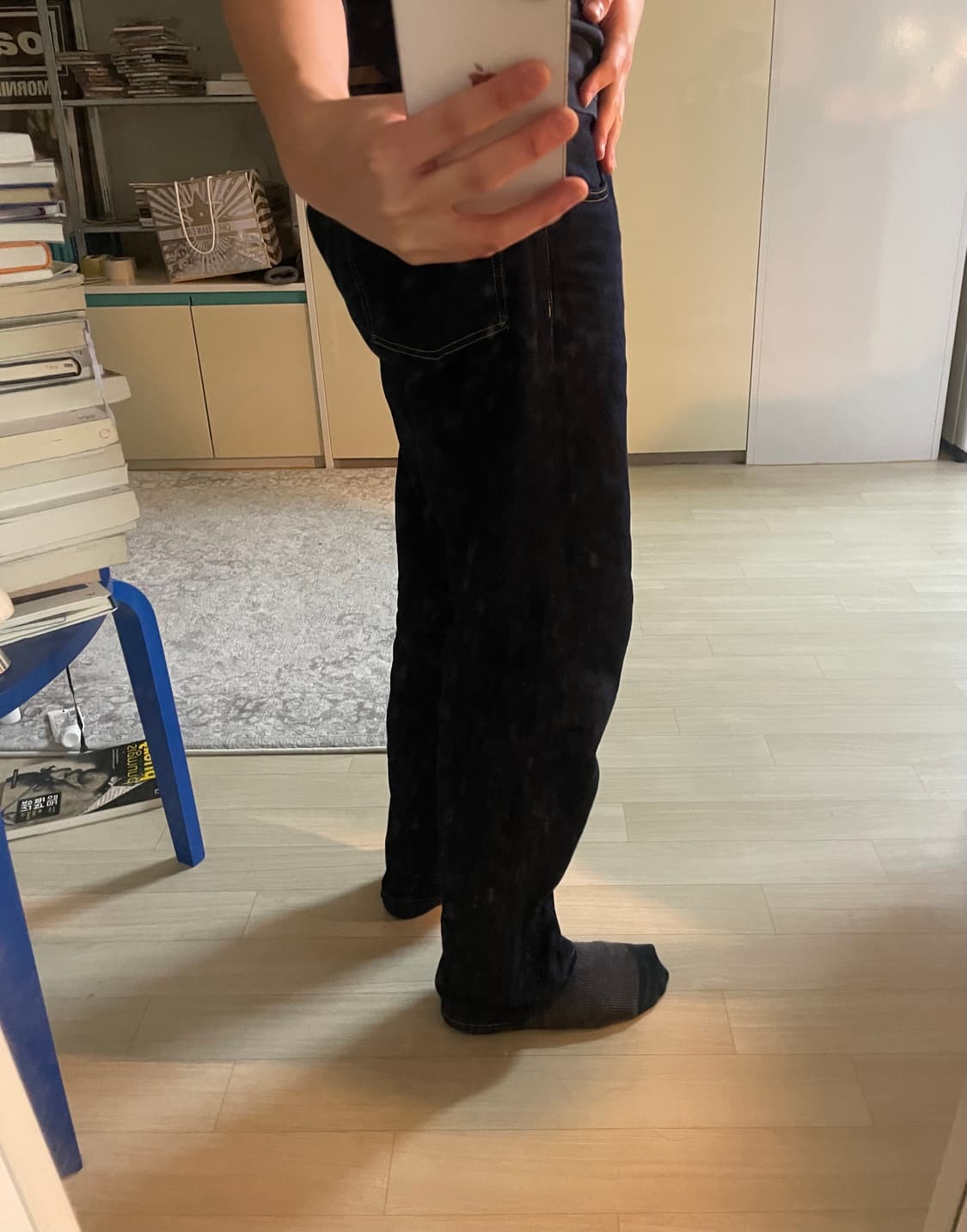 꼼데가르송 옴므 진청 스트레이트핏 m (ad2015) 상품이미지1