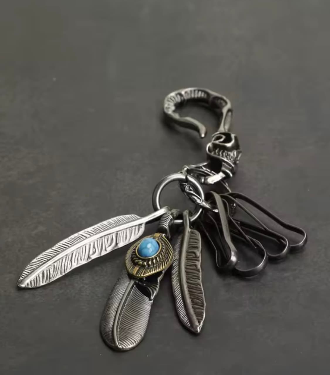 터키석 패더 메탈 키링 상품이미지2