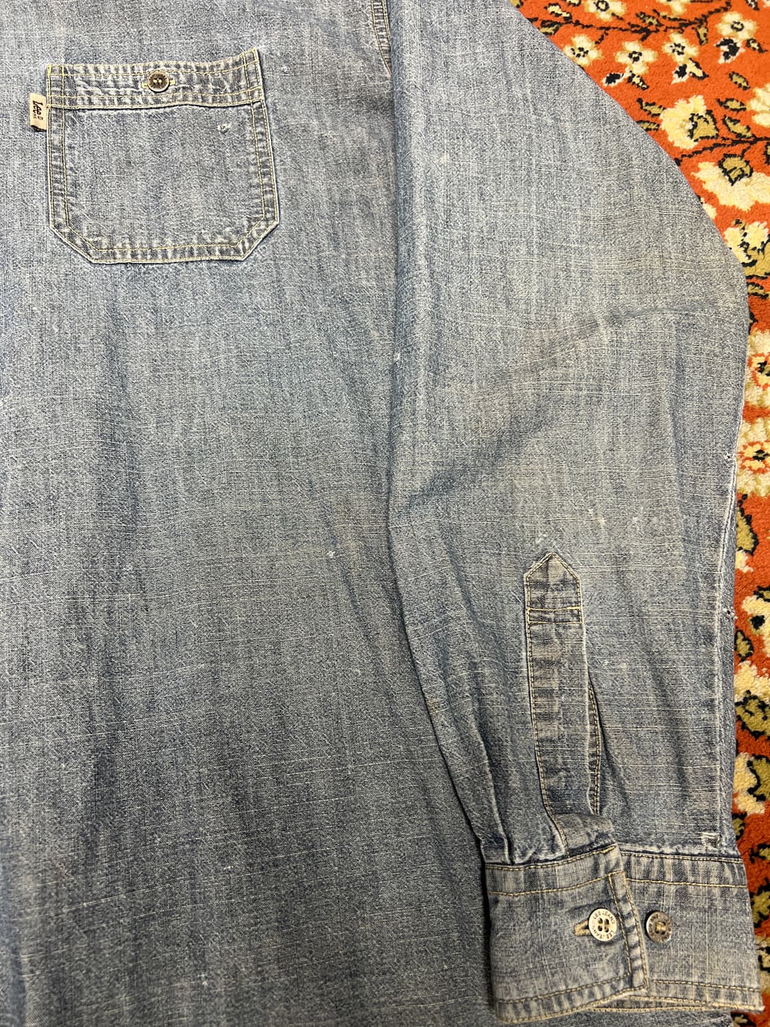 [105] 90s Lee 빈티지 데님셔츠 상품이미지6