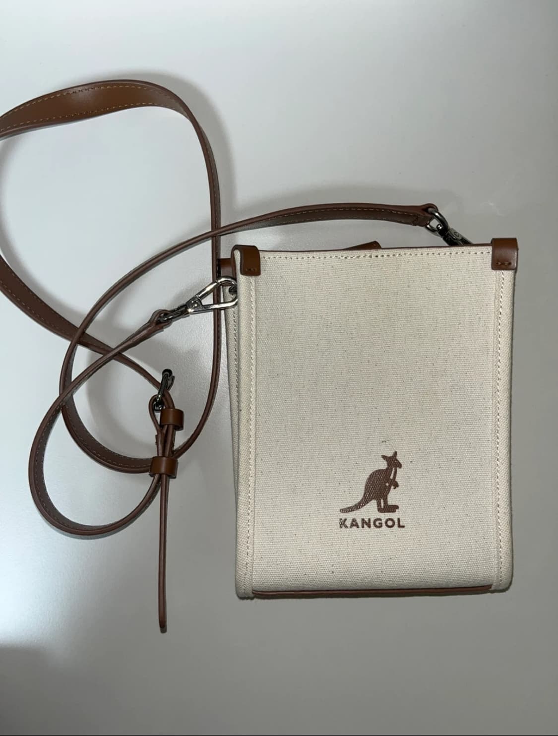 캉골 KANGOL 컨버스 듀오 미니 크로스백 상품이미지1