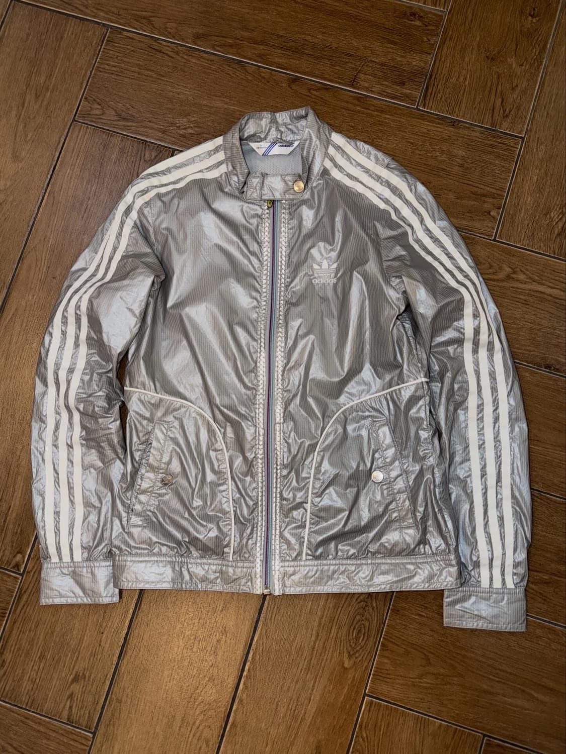 아디다스 오리지널스 실버 바람막이 상품이미지9