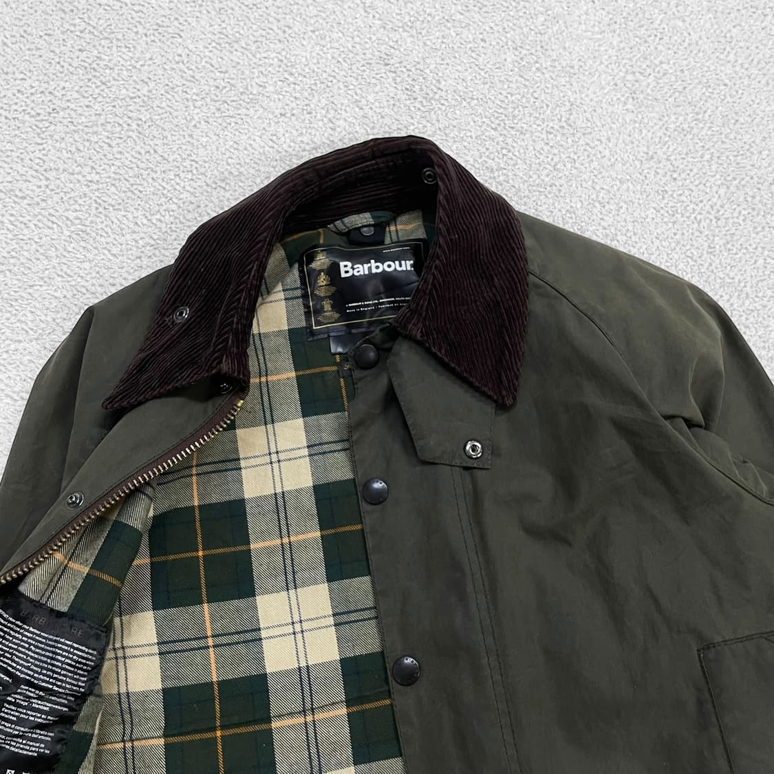 바버 Barbourr 뷰포트 왁스 자켓 세이지 상품이미지4