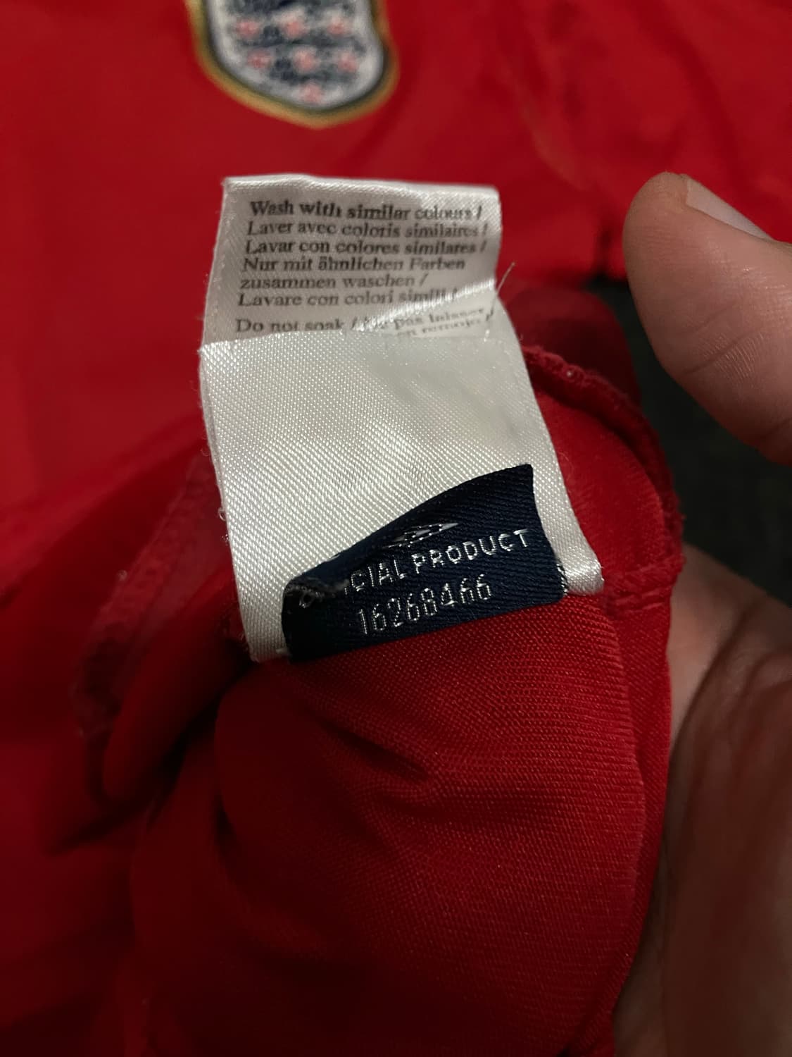 엄브로 06-08 잉글랜드 국대 유니폼 제라드 상품이미지7