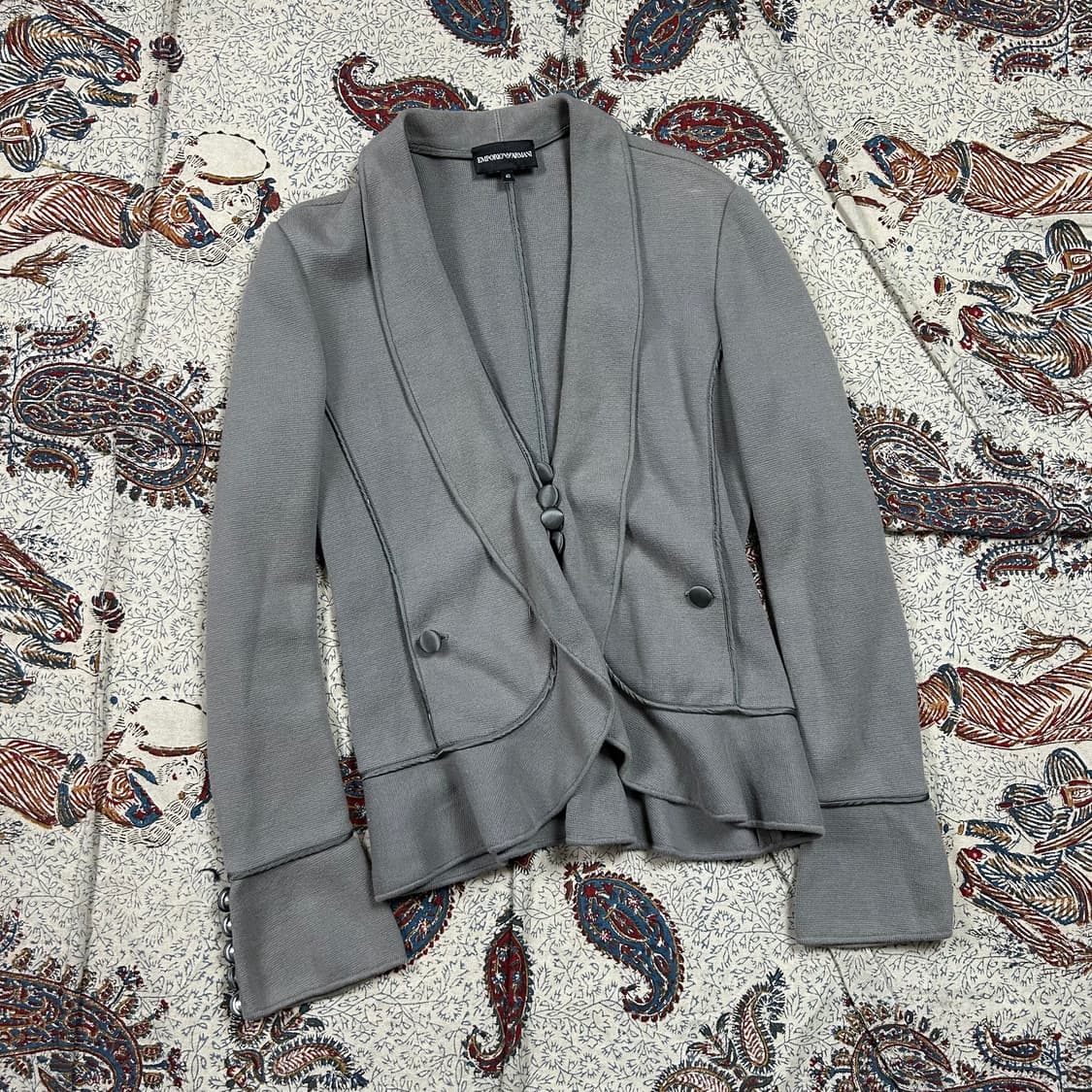 엠포리오 아르마니 져지 플레어 자켓 상품이미지3