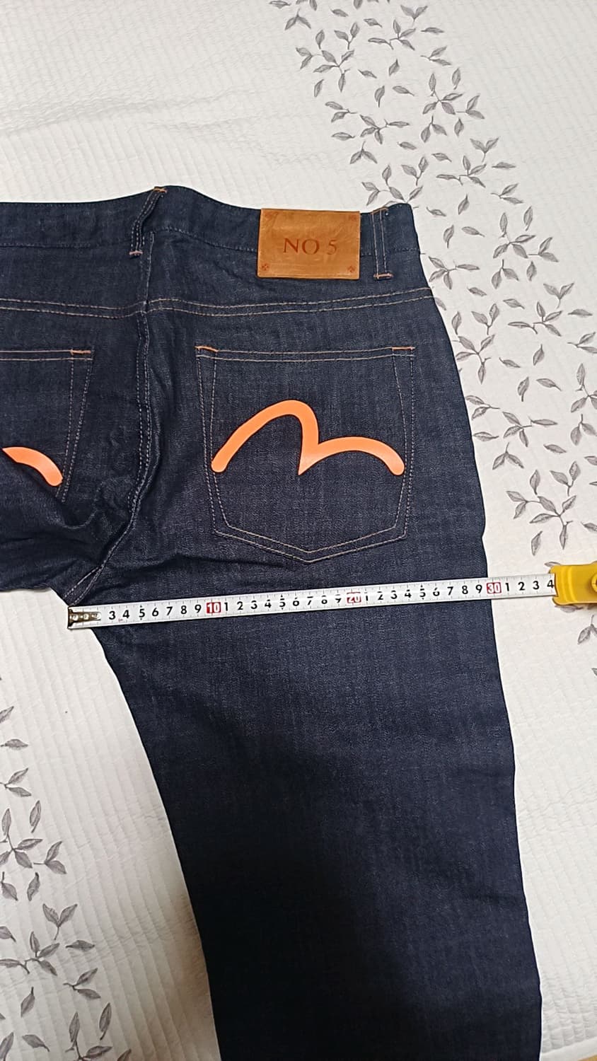 에비수 약간스판청바지 32인치 기장109 상품이미지7