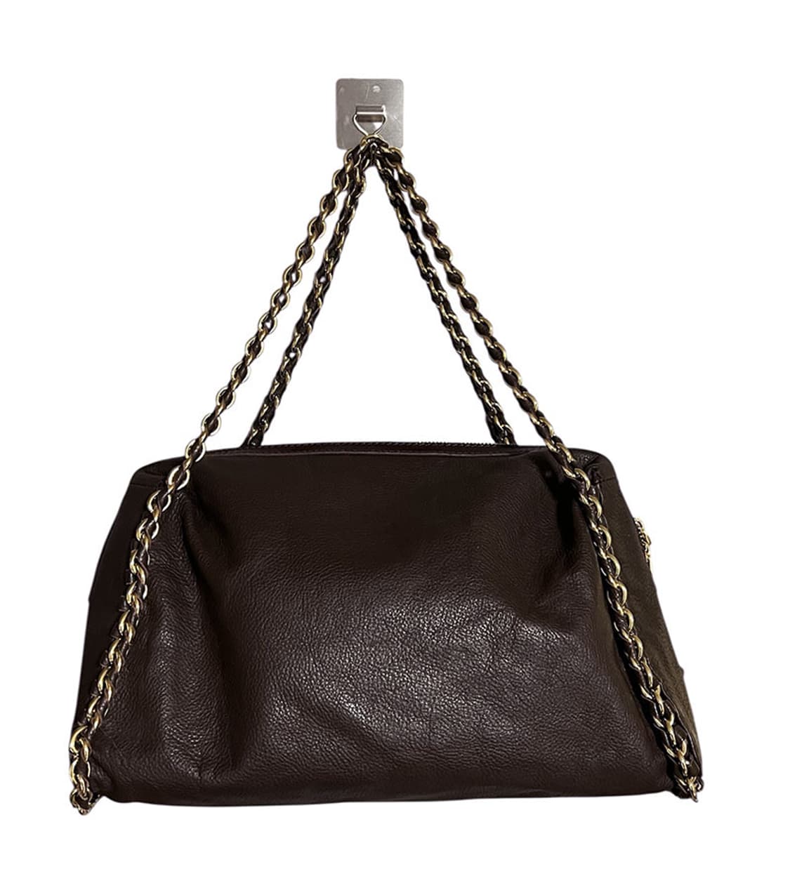 “MOSCHINO”(LOVE MOSCHINO)브라운 가죽 체인 숄더백 상품이미지4